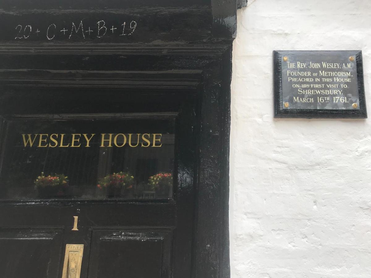 "Wesley House" Historic Home In Town Centre With Parking Shrewsbury Exteriér fotografie